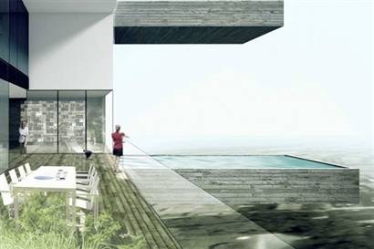 "Klasik Gökdeleni Havuz Çıkıntılarıyla, Farklı Bir Anlayışla Tasarladık"