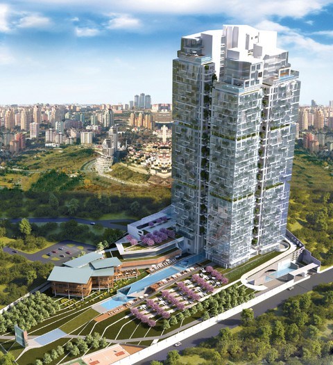 Nissa O2 Residence 134 Metreye Ulaştı