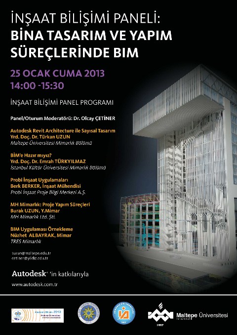 Autodesk, Akdeniz Üniversitesi’nde BIM Konuşacak