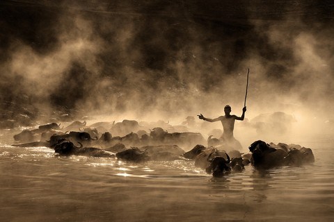 İşte 'Suda İz Bırakan' Fotoğraflar