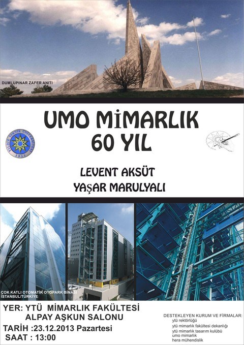 Umo Mimarlık 60. Yılını Konferansla Kutluyor