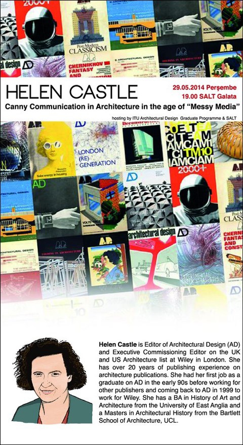 Architectural Design Editörü Helen Castle İstanbul'da!