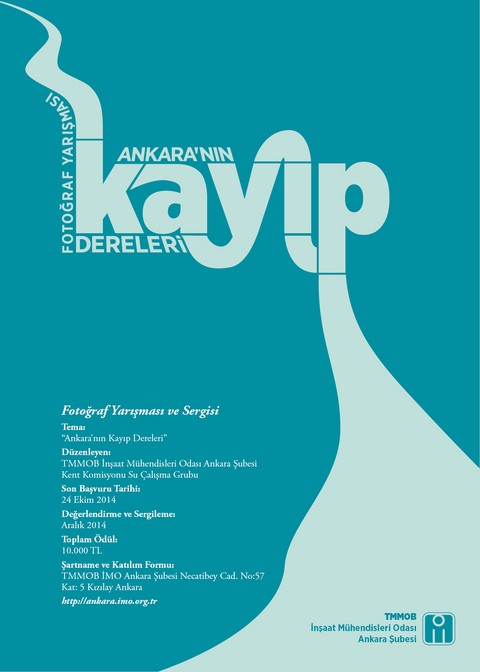 "Ankara'nın Kayıp Dereleri" Fotoğraf Yarışması