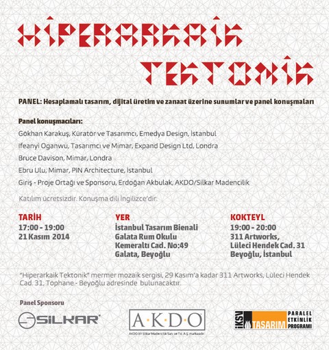 "Hiperarkaik Tektonik" Sergisi Paneli