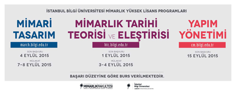 İstanbul Bilgi Üniversitesi Mimarlık Tarihi, Teorisi ve Eleştirisi Yüksek Lisans Programı