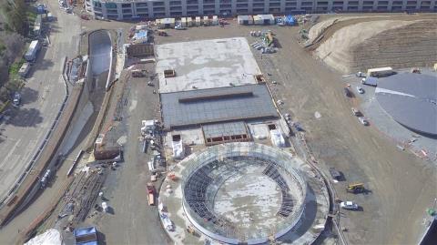 İşte Apple'ın Uzay Üssü İnşaatı