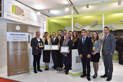 PonceBloc, Altın Mıknatıs Stand Tasarım Ödülü’nü Aldı