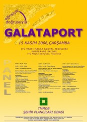 “Eğrisiyle Doğrusuyla Galataport”