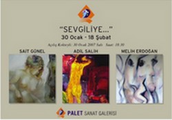 "Sevgiliye" Resim Sergisi