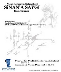 Boğaziçi Üniversitesi'nden Mimar Sinan Konferansı