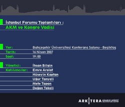 “AKM ve Kongre Vadisi” Tartışılıyor