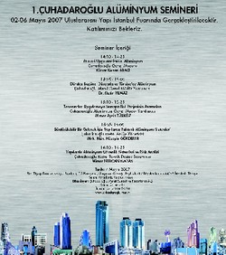 1. Çuhadaroğlu Alüminyum Semineri, Uluslararası Yapı İstanbul Fuarı'nda Gerçekleştirilecek