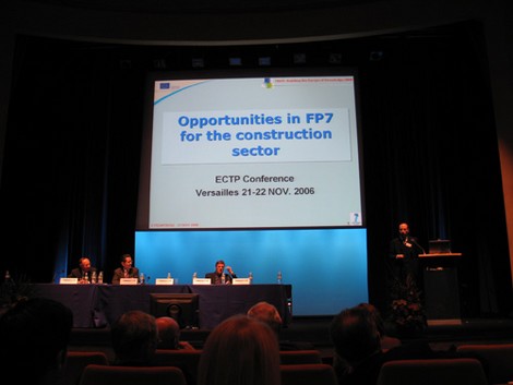 Avrupa Yapı Teknoloji Platformu Konferansı Kasım 2007’de Amsterdam’da Toplanıyor