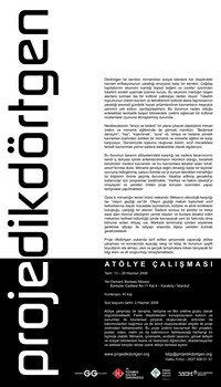 "Proje Dikdörtgen Atölye Çalışması ve Sergisi"