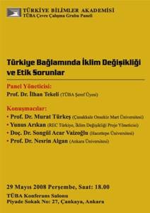 Türkiye Bağlamında İklim Değişikliği ve Etik Sorunlar