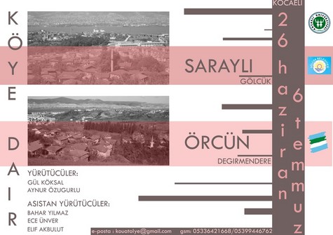 İzmit’te Köye Dair: Saraylı ve Örcün