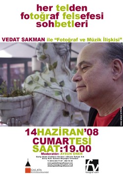 Vedat Sakman'la “Fotoğraf ve Müzik İlişkisi”