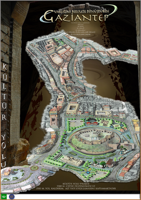 Tarihi Kentler Birliği Koruma Büyük Ödülü, Gaziantep'in Kültür Yolu Projesine