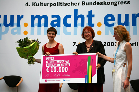 Kültür Politikaları Araştırma Ödülü 2008