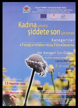 'Kadına Yönelik Şiddete Son' Deneme, Fotoğraf, Kısa Film ve Haber Yarışması