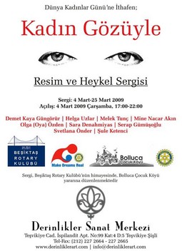 “Kadın Gözüyle” Resim ve Heykel Sergisi