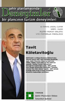 “Bir Plancının Turizm Deneyimleri”