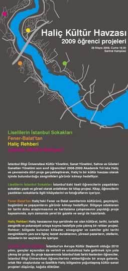 Haliç Kültür Havzası 2009 Öğrenci Projeleri