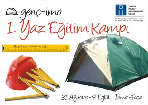 "genç-İMO 1. Yaz Eğitim Kampı"