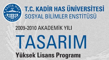 Kadir Has Üniversitesi'nden Tasarım Yüksek Lisans Programı