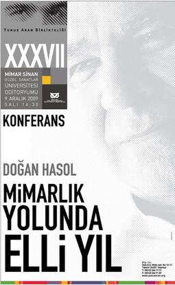 Yunus Aran Konferansları Doğan Hasol ile Devam Ediyor