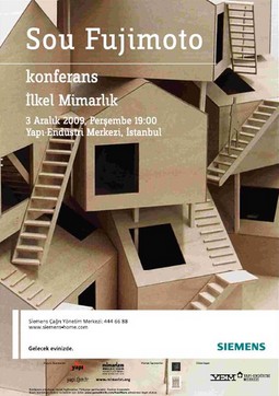 Sou Fujimoto İlkel Mimarlığı YEM'de Sorgulayacak