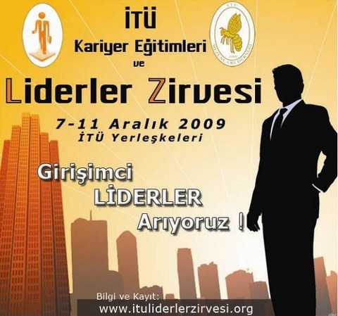 "İTÜ Kariyer Eğitimleri ve Liderler Zirvesi"