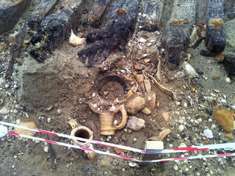 Yenikapı Theodosius Limanı'ndaki Ahşap Objeler