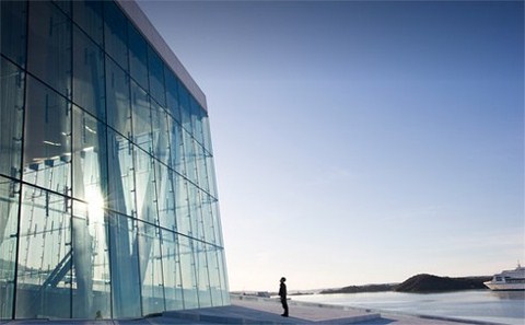 2009 Mies van der Rohe Ödülü Snøhetta'nın Oslo Operası'na
