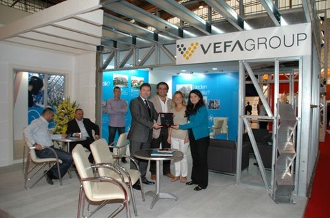 15. Uluslararası Yapı 2009 İzmir Fuarı'nın Amacına En Uygun Tasarlanmış Standı Vefa Prefabrike Yapılar'ın