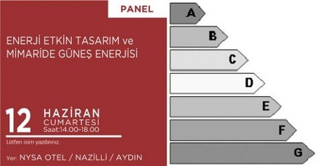 "Enerjide Etkin Tasarım ve Mimaride Güneş Enerjisi"