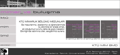 "Mimarlık ve Buluşma"