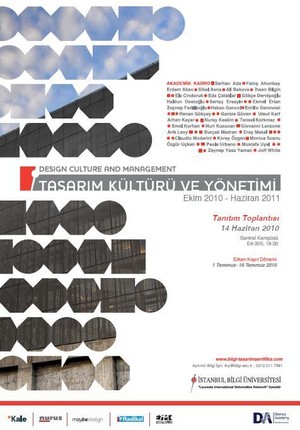 Tasarım Kültürü ve Yönetimi Sertifika Programı Tanıtım Toplantısı