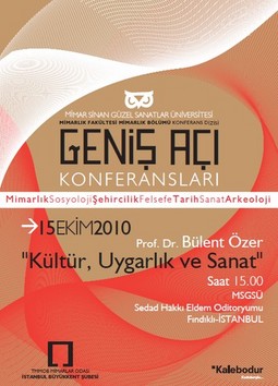 "Kültür, Uygarlık ve Sanat"