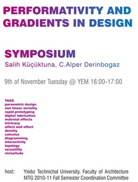 YEM'de YTÜ Mimarlık Fakültesi Mimari Tasarıma Giriş (MTG) Stüdyoları Semineri