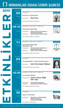 İzmir Mimarlar Odası'ndan Yapı Denetimi Eğitimi