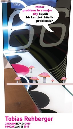 Tobias Rehberger'den "Büyük Bir Kentteki Küçük Problemler" Sergisi