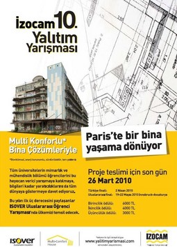 İzocam 10. Yalıtım Yarışması