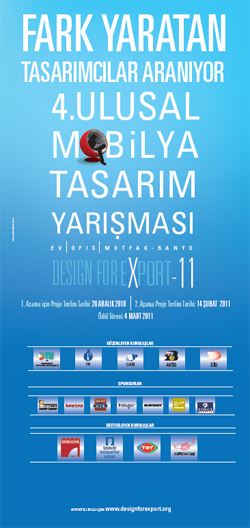4. Ulusal Mobilya Tasarım Yarışması'na Başvurular Başladı
