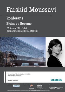 Farshid Moussavi 29 Kasım'da YEM'de