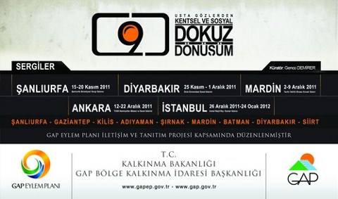 Usta Gözlerden Kentsel ve Sosyal Dokuz Dönüşüm Fotoğraf Sergisi