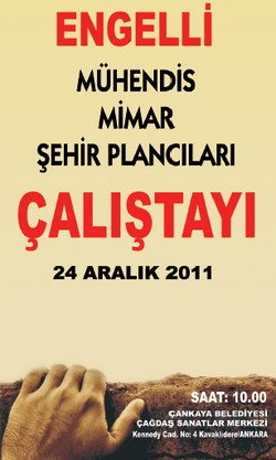 TMMOB Engelli Mühendis Mimar Şehir Plancıları Çalıştayı