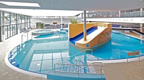 Almanya’nın En Büyük Havuz Kompleksinde VitrA İmzası