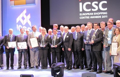 KOZZY AVM'ye 2011 Avrupa Alışveriş Merkezleri Ödülü