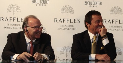 Zorlu Center 'Premium Luxury' Otel Markası Raffles Hotel & Resorts’i Tercih Etti